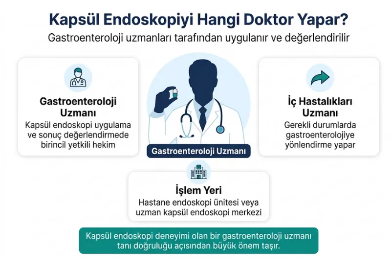 Kapsül endoskopi hangi doktor yapar gastroenteroloji uzmanı