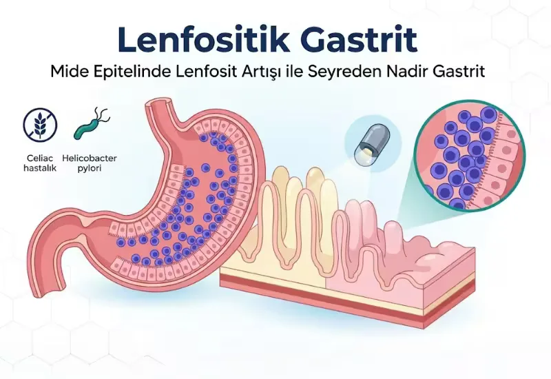 Lenfositik gastrit nedir mide mukozasında lenfosit birikimi